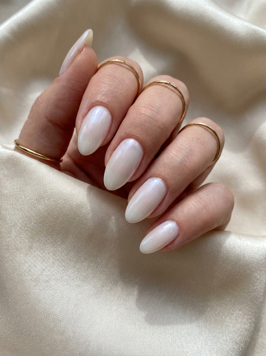 Milky Pearl Nails als Milky Nails Inspiration 2026
